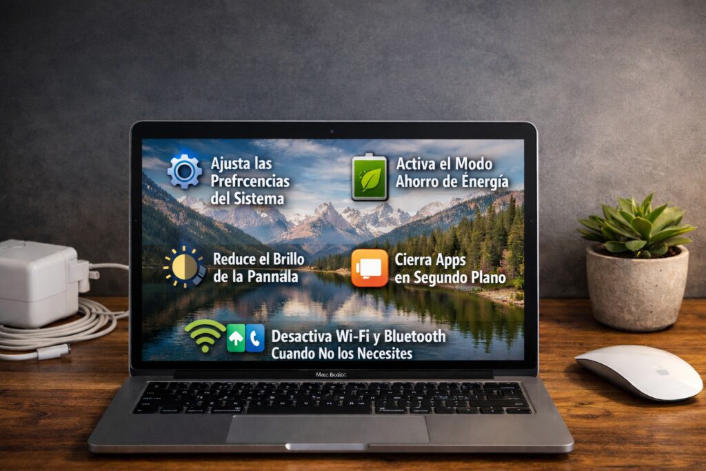 Cómo mejorar la batería MacBook con métodos realmente efectivos 1 batería MacBook