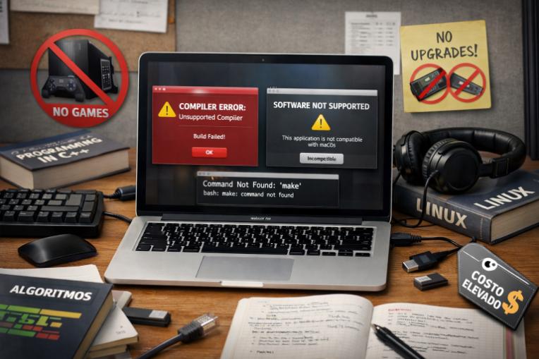 ¿Mac es bueno para estudiar informática? 3 desventajas de usar mac para informática