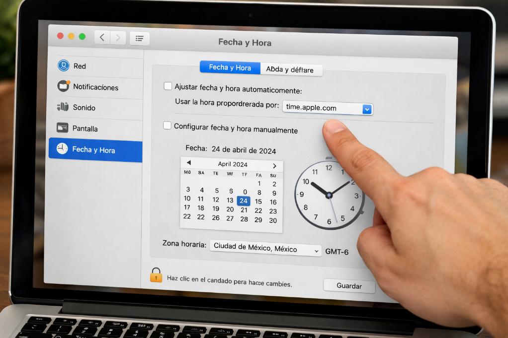 ¿Cómo personalizar tu Mac con 7 mejoras? 5 Personalizar tu mac - fecha y hora