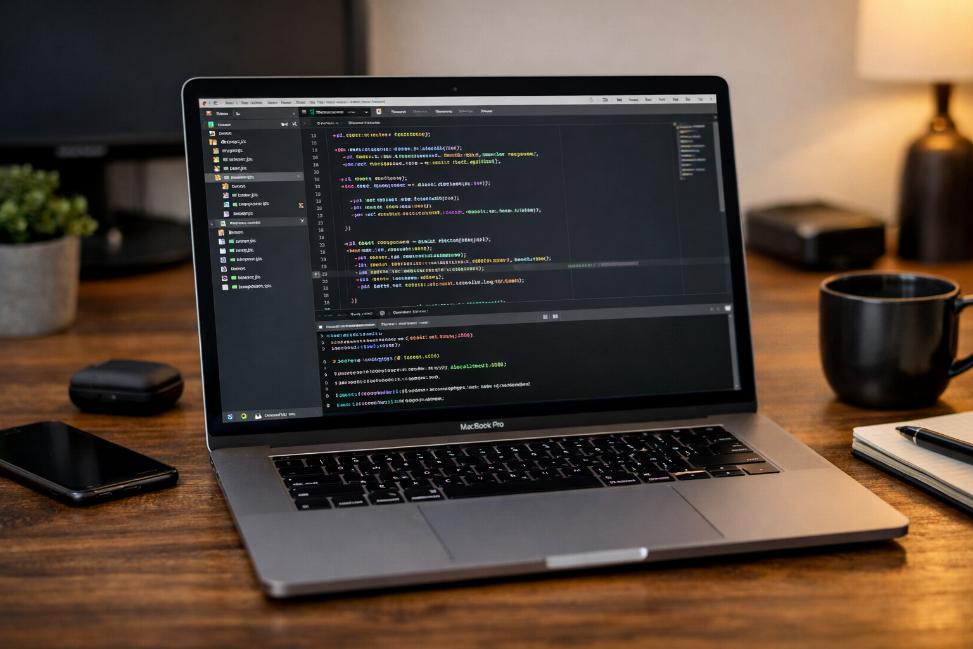 ¿Mac es bueno para estudiar informática? 2 mac con código - informática