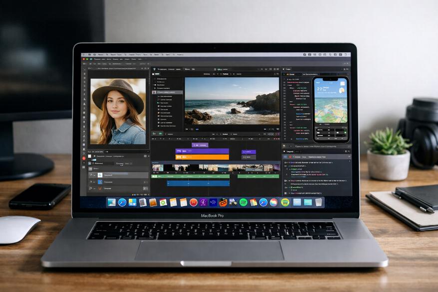 ¿Mac es bueno para estudiar informática? 1 mac con programas informáticos