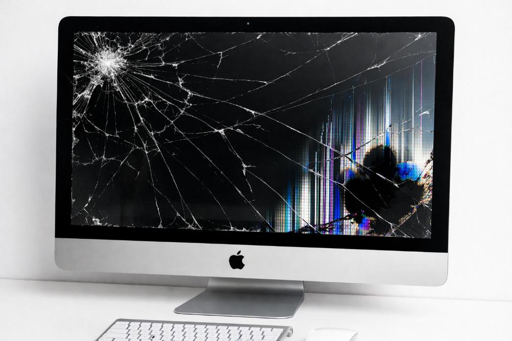 ¿Cómo arreglar la pantalla de un iMac 27? 2 pantalla imac rota