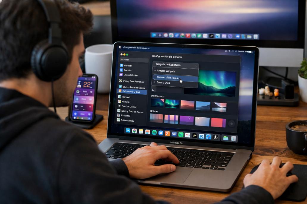 ¿Cómo personalizar tu Mac con 7 mejoras? 2 personalizar mac - persona personalizando