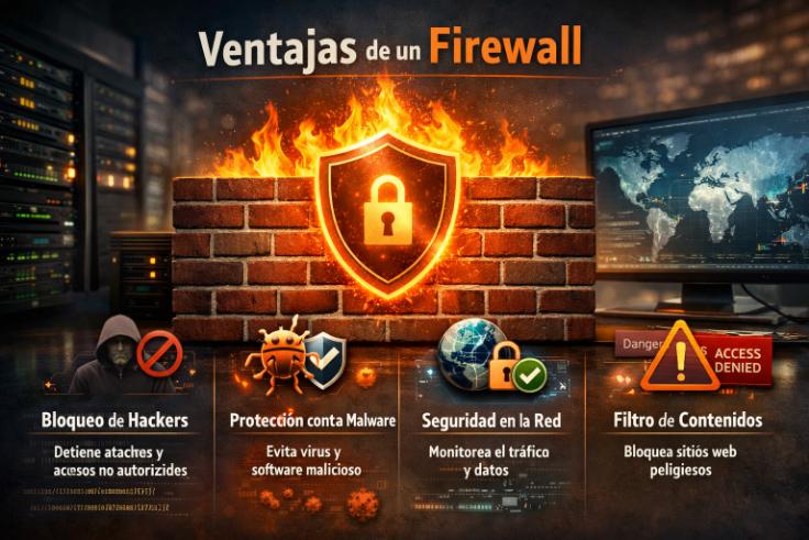 ¿Qué es un firewall y para que sirve? 7 ventajas de firewall
