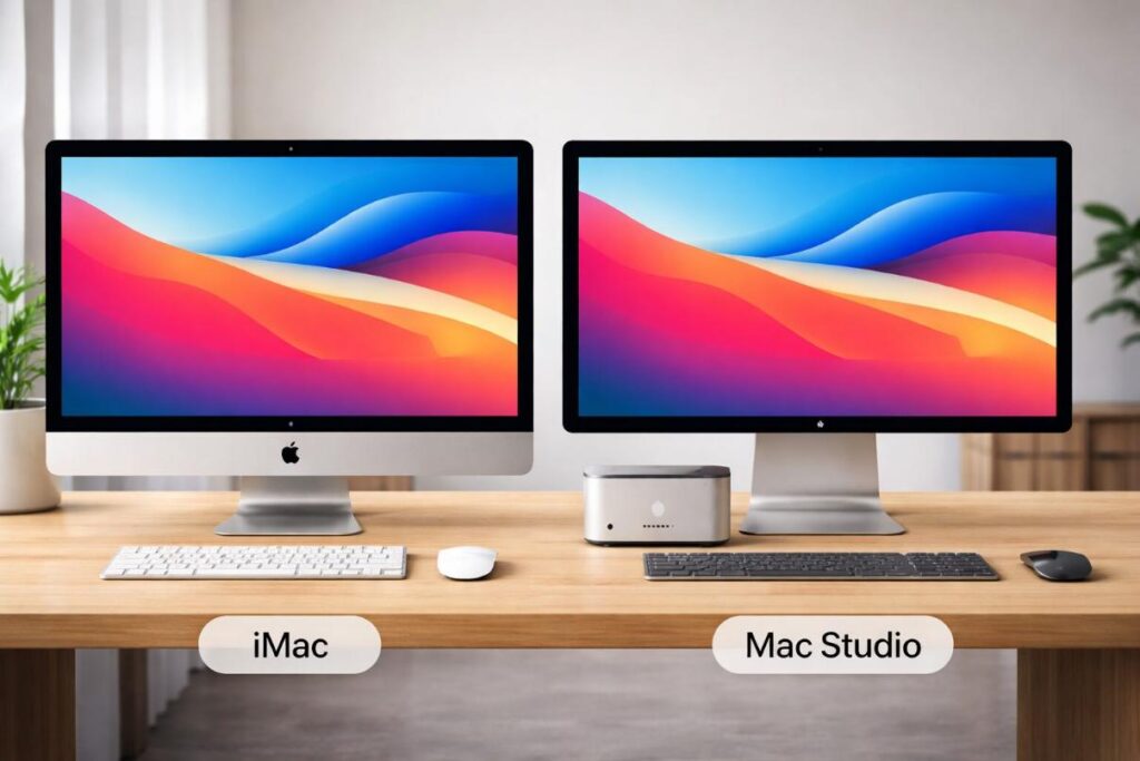 ¿Es indispensable cambiar un iMac de 27-pulgadas por un Mac Studio? 1 imac vs mac studio